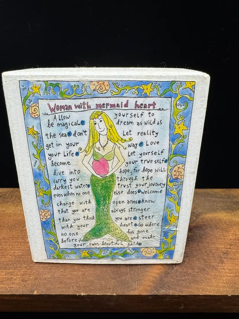 Mermaid Plaque