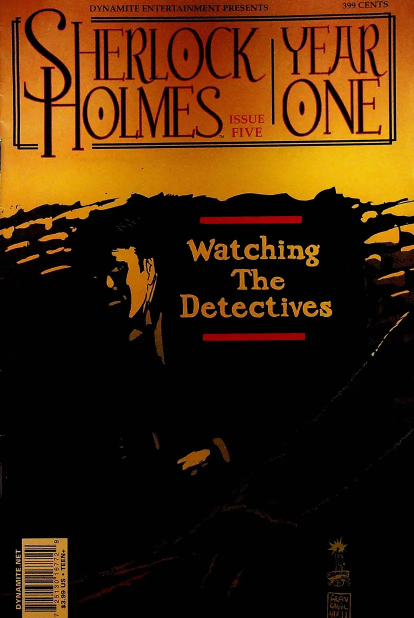 Sherlock Holmes Year One Comic Book #5