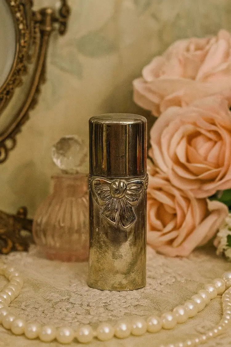 Vintage Silver-Plated Perfume Spray Atomizer by Albert Nipon – 1983 – Refillable