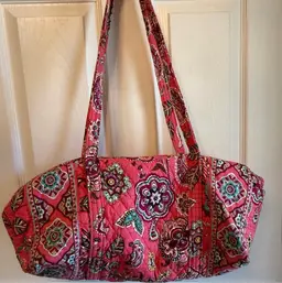 Vera Bradley, Large Duffle Bag, "Call Me Coral"
