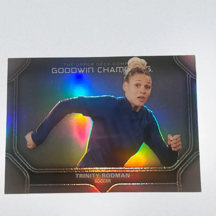 Trinity Rodman 2024 Upper Deck Goodwin Champions Rainbow