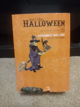 Dept 56 Midnights Last Ride 808999 Snow Village Halloween Accessory