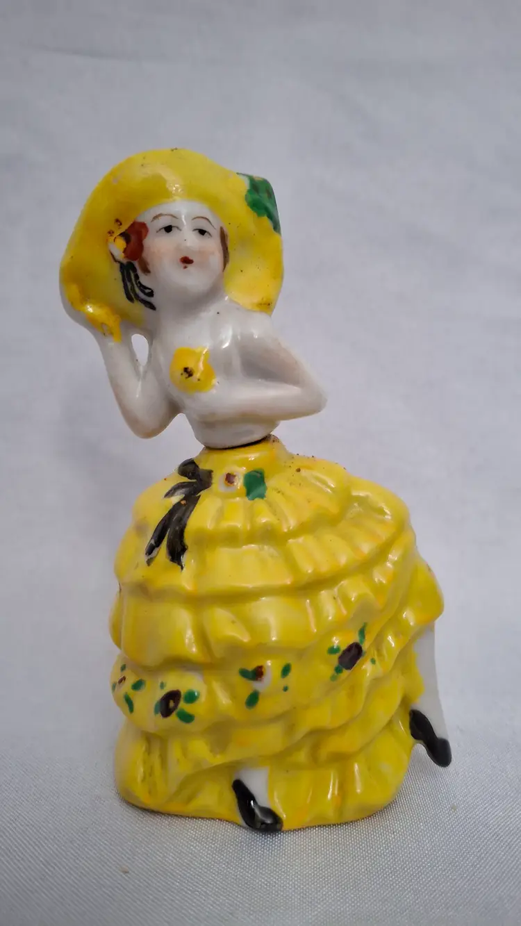 Vintage Gold Castle Chikusa Spanish Dancer Perfume Bottle – Made in Japan