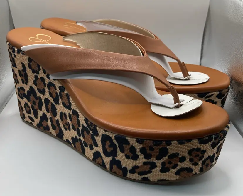 New in box! Jessica Simpson Animal Print Size 9M!