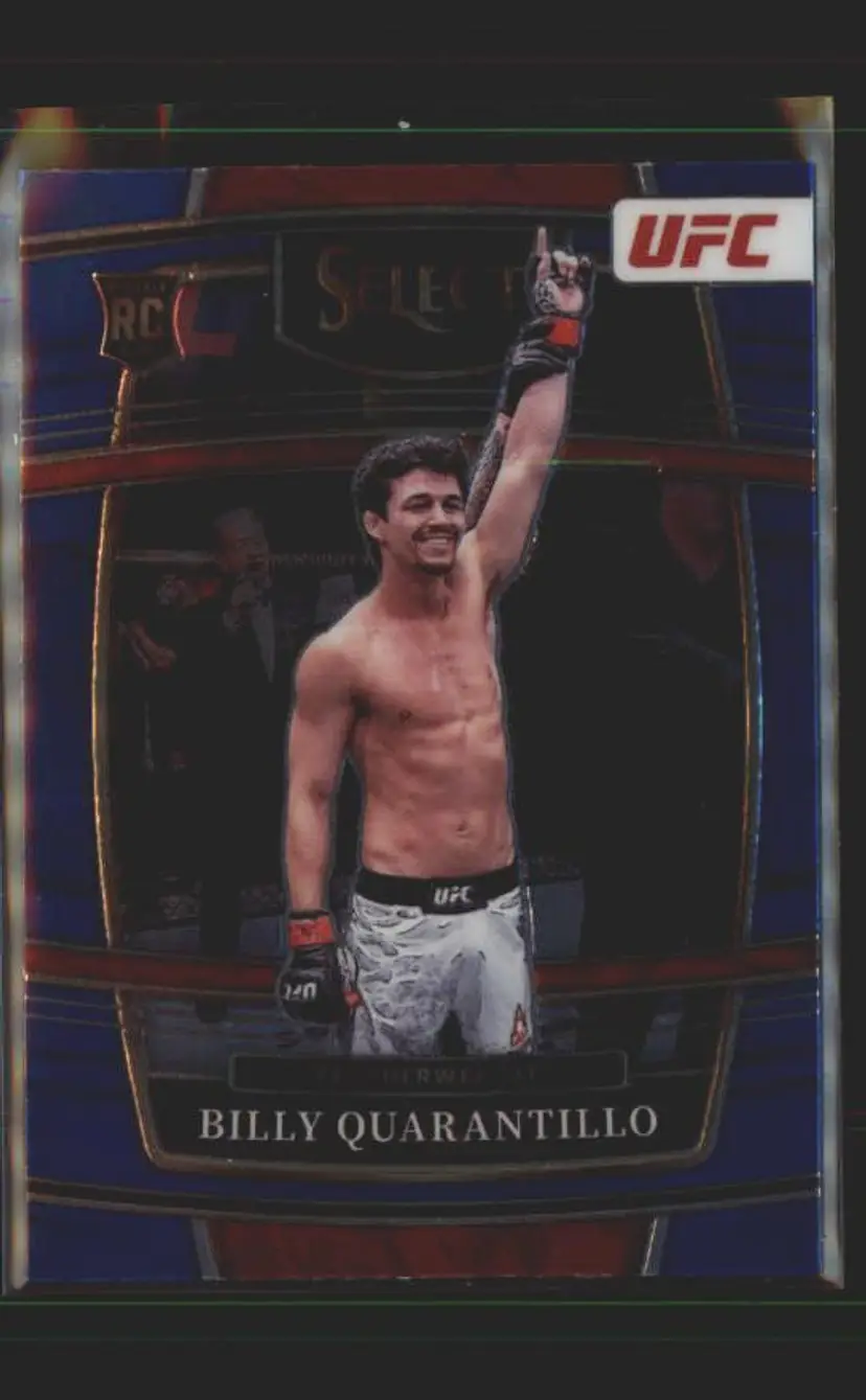 2022 Panini Select UFC #13 Billy Quarantillo Blue - (137) -