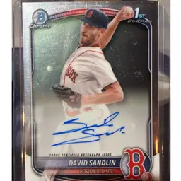 2025 Bowman Draft
David Sandlin Auto
Chicago White Sox