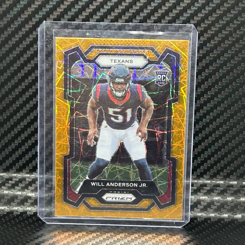 Will Anderson Orange Lazer RC Houston Texans