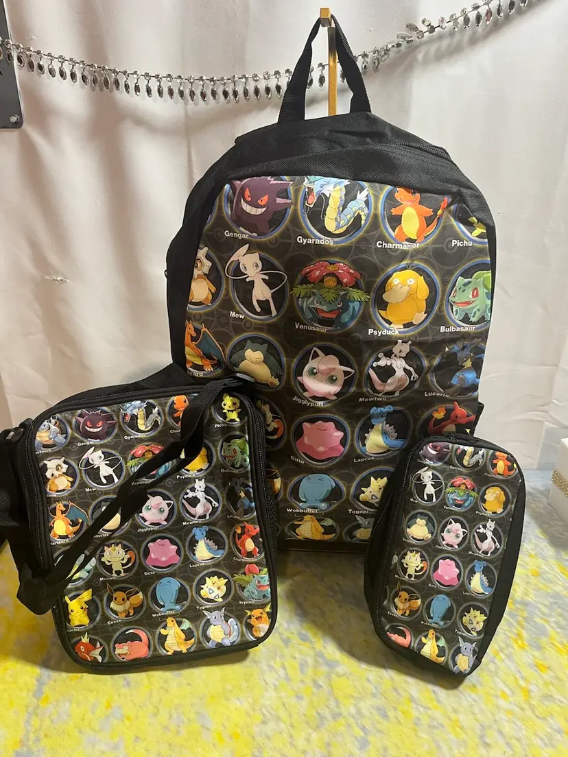 #01 Pokemon 3pc Set NEW