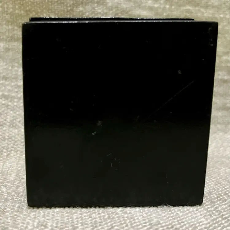 Vtg Russian Lacquer Hinged Box 2.25 x 2.25” The Magic Swan Geese Hand Painted