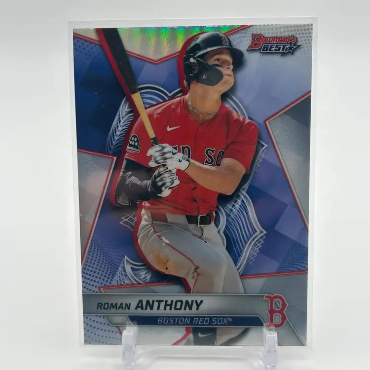 Roman Anthony 2025 Bowman’s Best Refractor Boston Red Sox