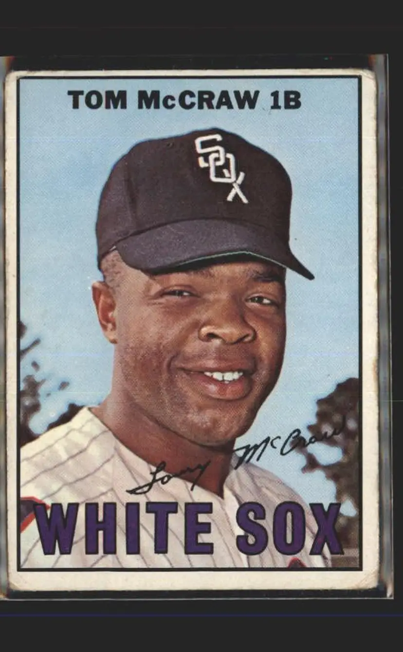 1967 Topps #29 Tommy McCraw - (137) - Chicago White Sox