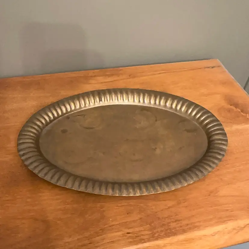 Brass Oval Tray