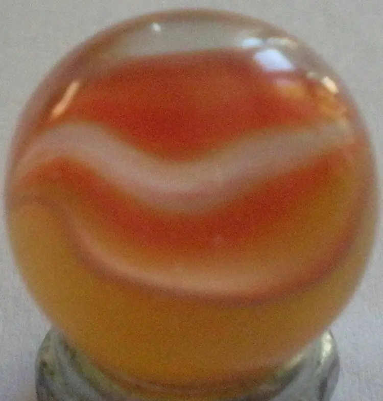 Vintage Marble King Hybrid Cat's Eye 5/8" Marble