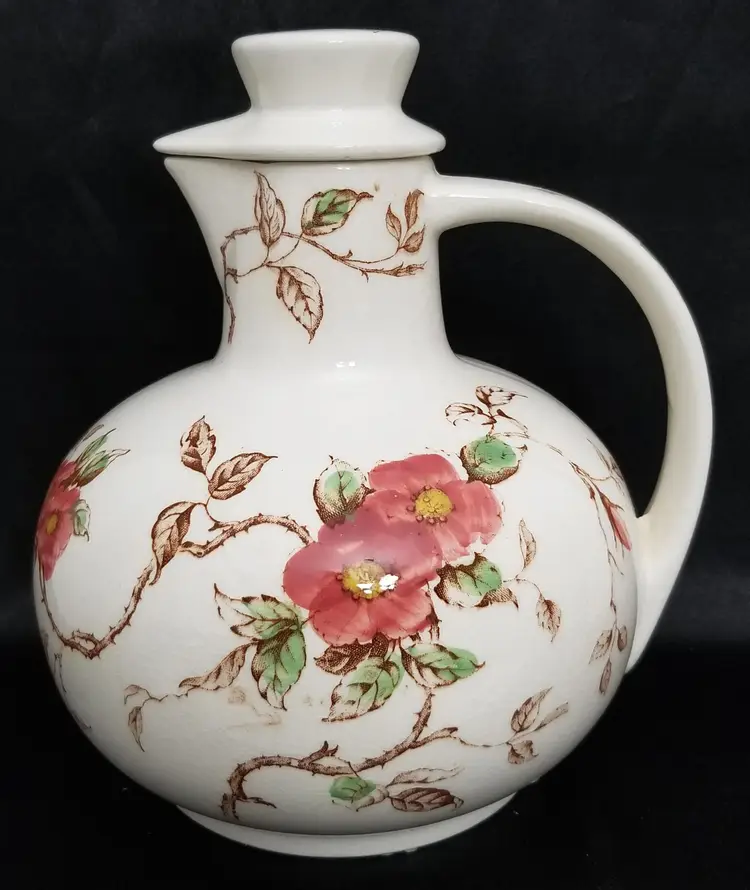 Vintage Nasco Springtime Lemonade Pitcher