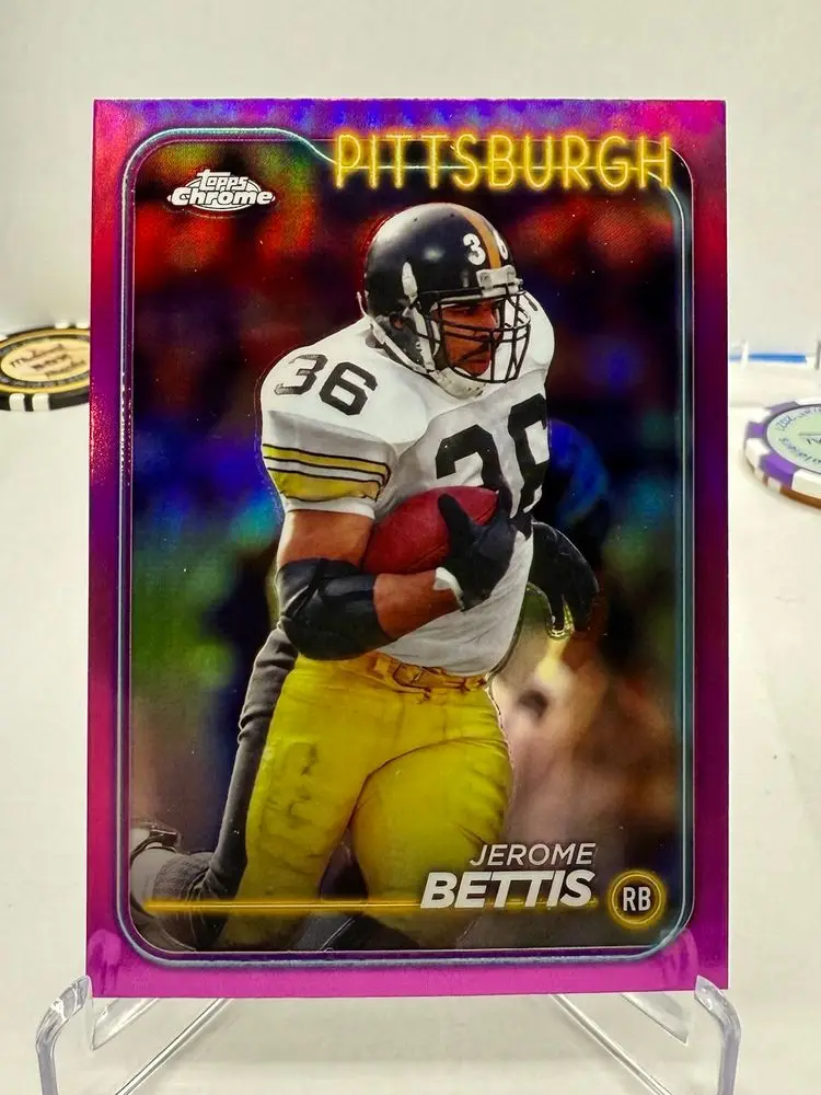 Pittsburg Pirates Pittsburg Steelers 3 Card Mixed Lot - Jerome Bettis - Jack Suwinski - Billy Cook