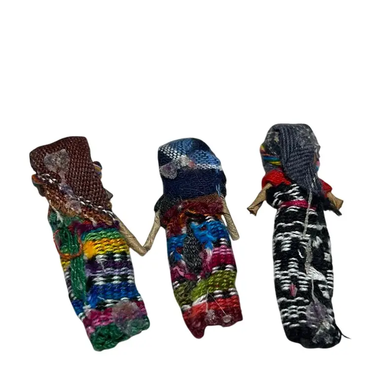 Guatemalan Worry Dolls- Hand Made Miniature Dolls. $3.00 Each - Buyers Choice