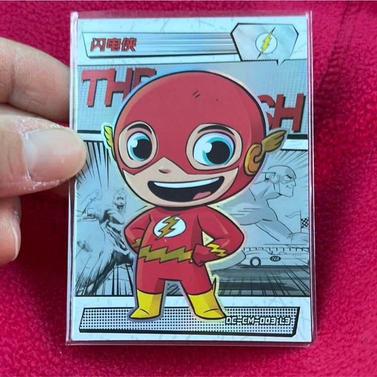 KAYOU SUPER HEROES THE FLASH HOLO OC CM 003 LEVEL 3
