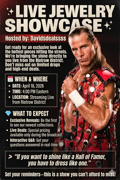 Live Fun Filled Jewelry Show Anything Goes