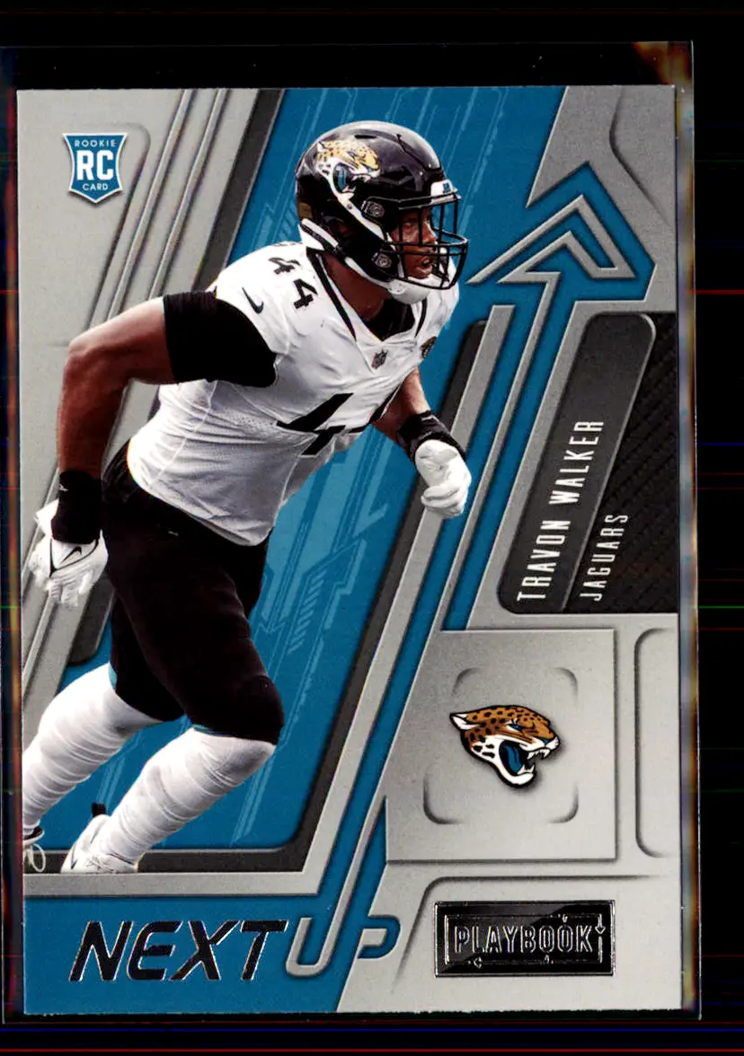 Travon Walker 2022 Panini Playbook Next Up #NU-27 - Jacksonville Jaguars - (2-22)