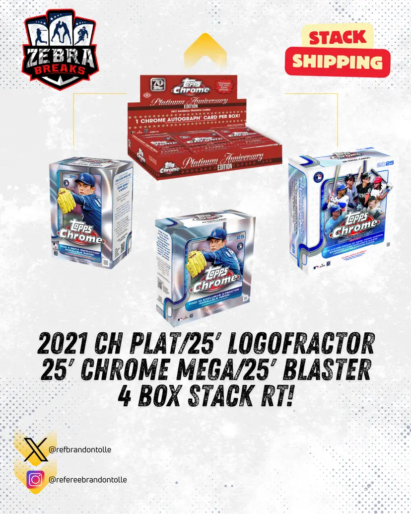 ZB 25632: 21' Platinum/25' Chrome 4 Box Stack Mixer 2