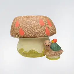 Vintage Napco Mushie and Pals Ceramic Planter