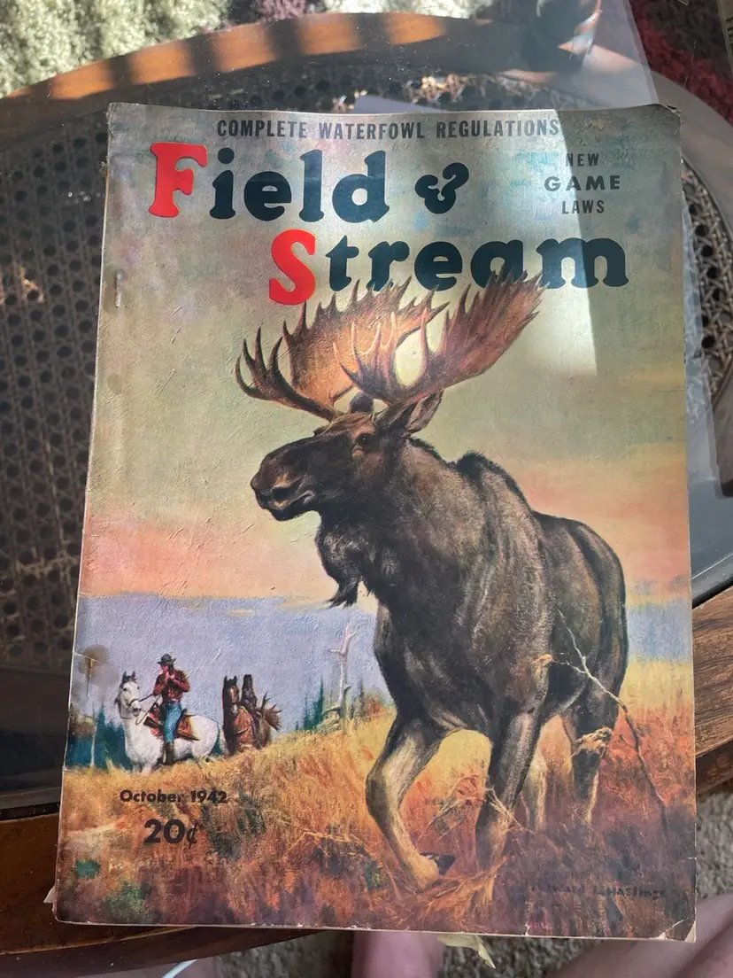 October 1942 Field And Stream Magazine