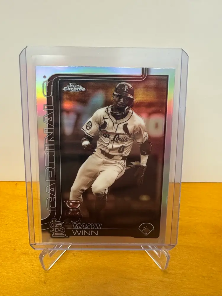 Maysn Winn 2025 Topps Chrome Sephia Refractor - St Louis Cardinals
