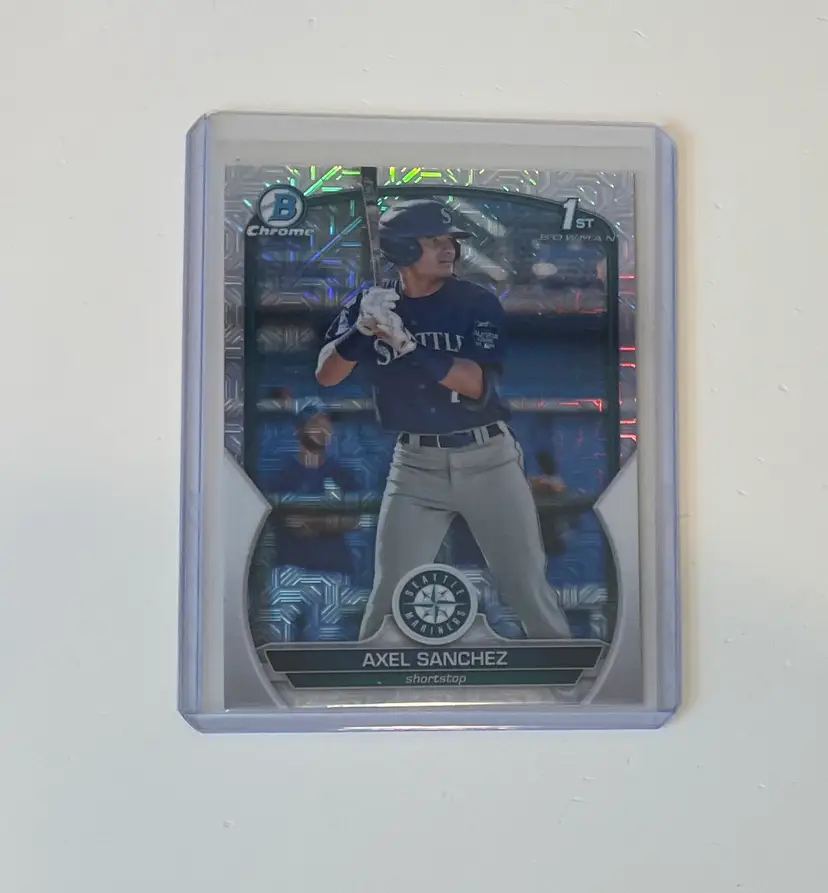 Axel Sanchez Bowman 1st Mojo Refractor Seattle Mariners