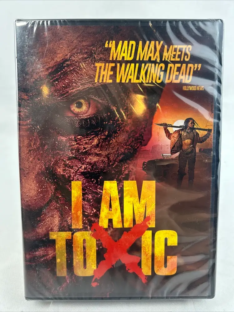 I AM TOXIC (DVD, 2018) Horror SciFi Zombies NIB NEW SEALED
