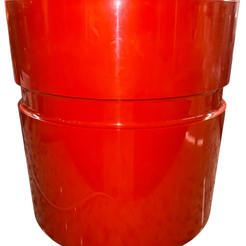 MCM Orange Ice Bucket Sergio Asti For Heller