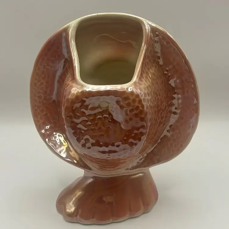 Vintage Lady Head Vase Wall Pocket By Stanford Pottery