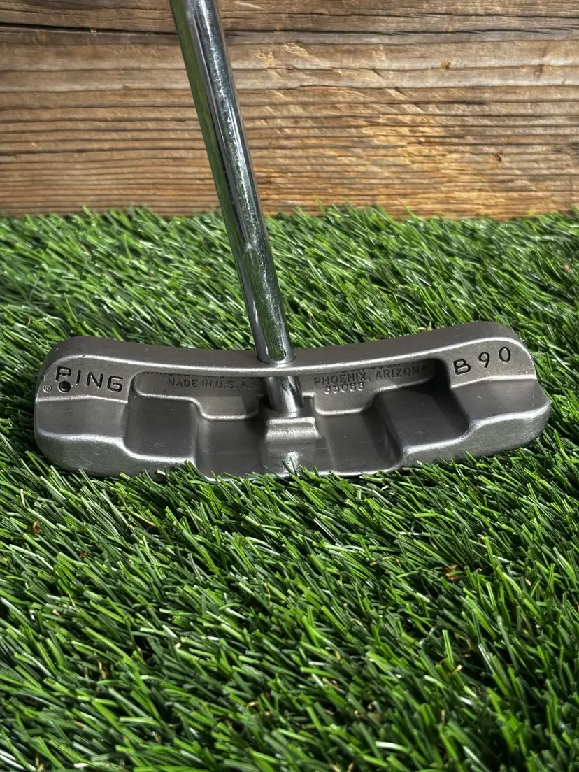 Near Mint Ping B90 Long Putter 50.5” RH Orig. Split Grip Black Dot Karsten USA
