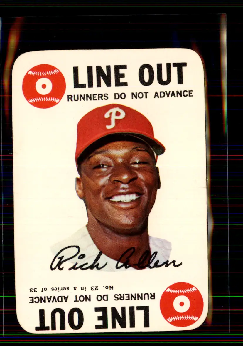 Rich Allen 1968 Topps Game #23 - Philadelphia Phillies - (pk2-65)
