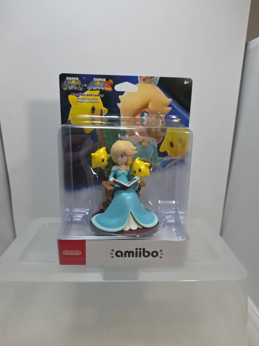 Nintendo Amiibo Super Mario Galaxy 1 + 2 Series Rosalina and Lumas NIP (KZ)