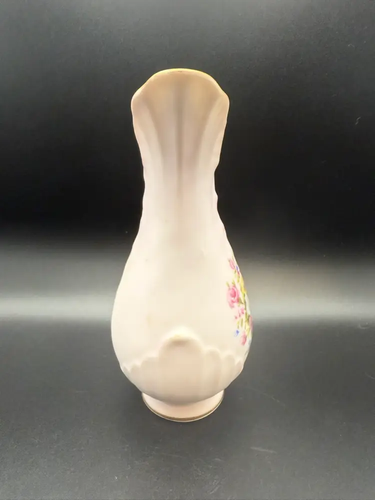 Vintage Porcelain Pink Vase/Pitcher