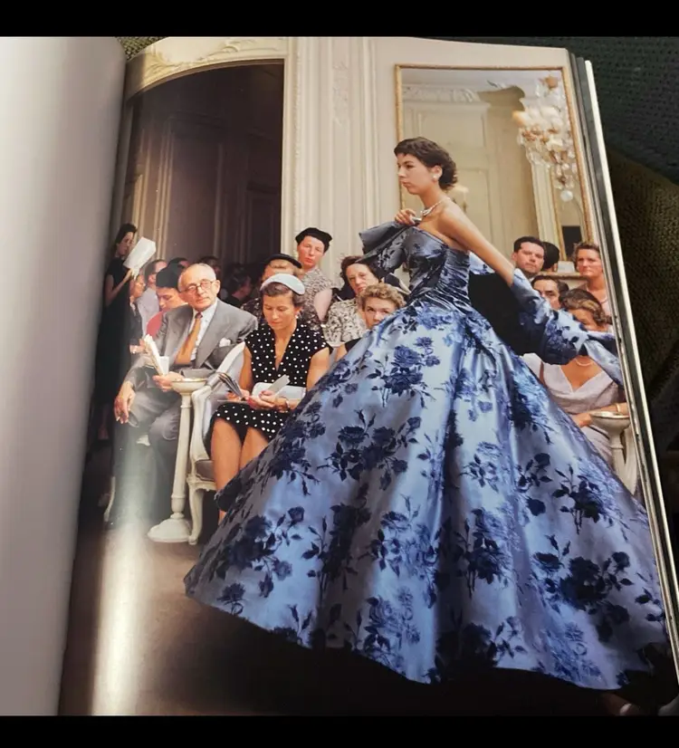 Dior Glamour Hardcover Coffee Table Book by Mark Shaw