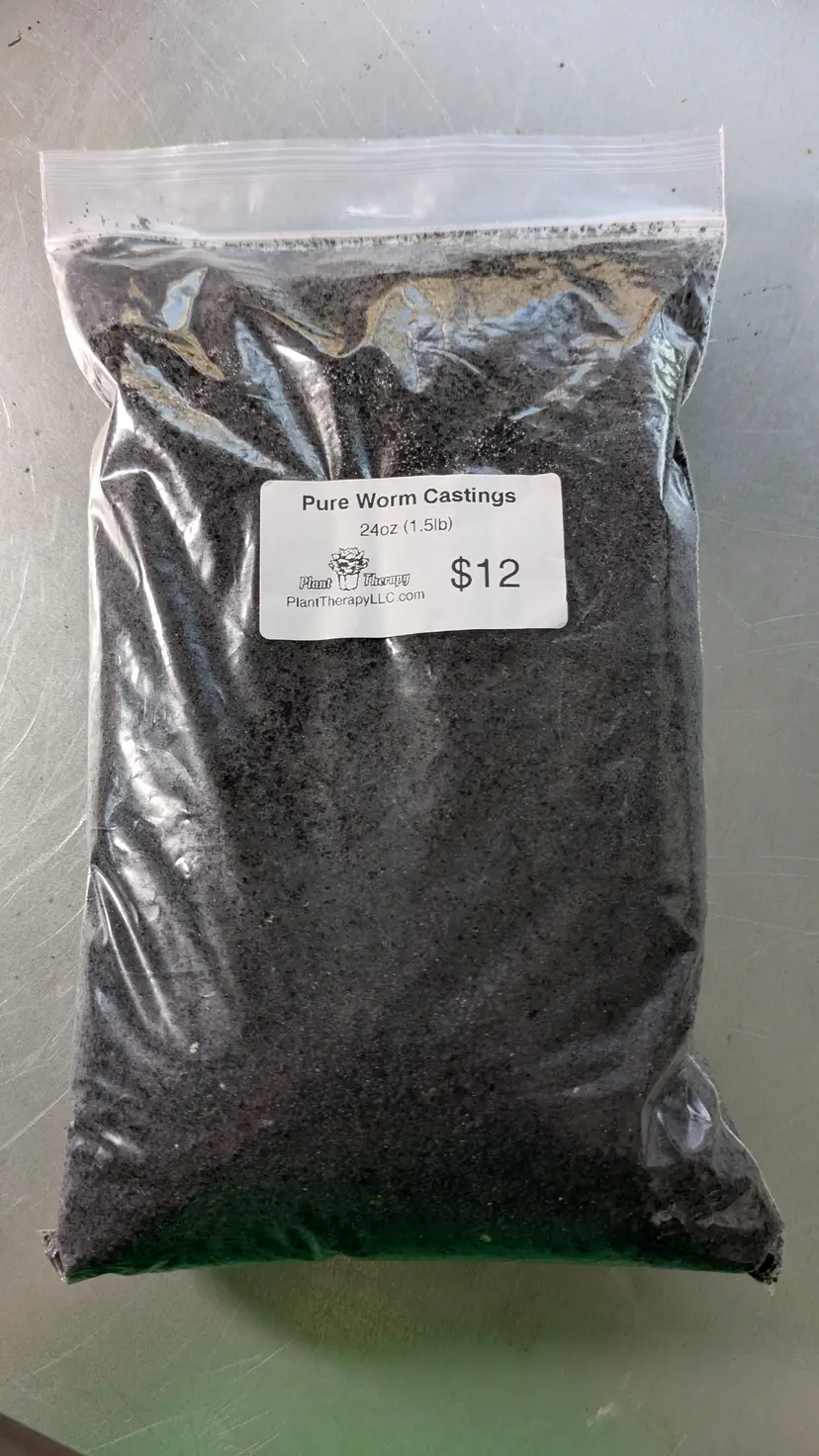 Worm Castings Poo Fertilizer 1.5lb bag