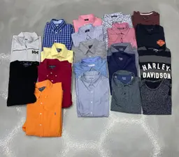 Lot Of 20! UNTUCKit, Polo Ralph Lauren, Travis Mathew, Tommy Bahama, Lululemon, Harley, Helly Hansen, Brooks Brothers, Rag & Bone, Rhone, 7 Diamonds