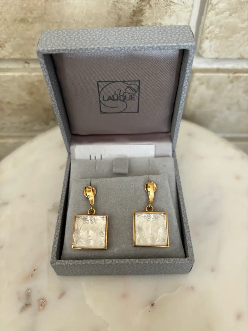Stunning Lalique Earrings