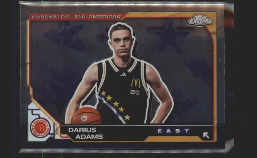 2025 Topps Chrome McDonald's All American #40 Darius Adams - (141)