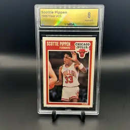1989 Fleer Scottie Pippen MBA 8