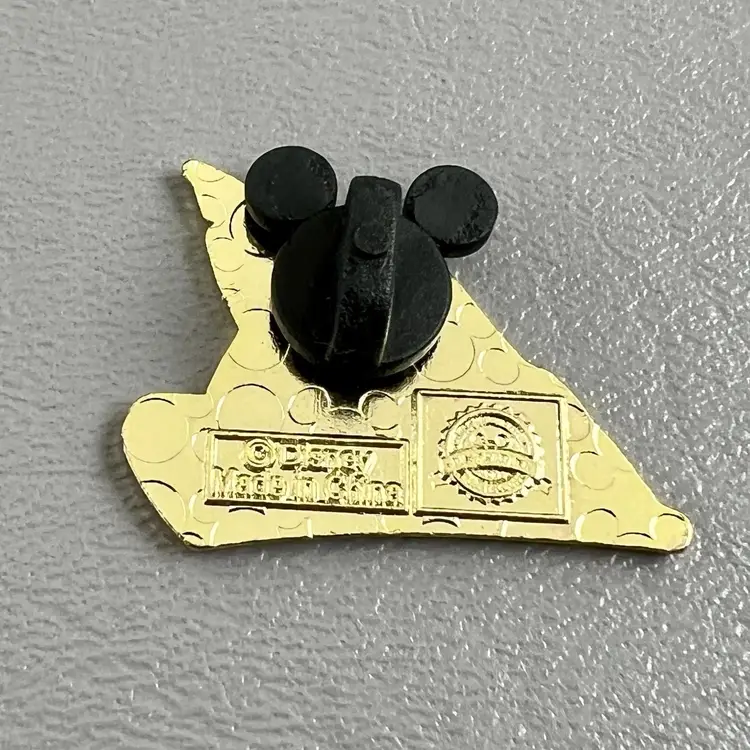 Disney Character Hats Mystery Series Pinocchio Yellow Hat 1" Pinback Pin 2012