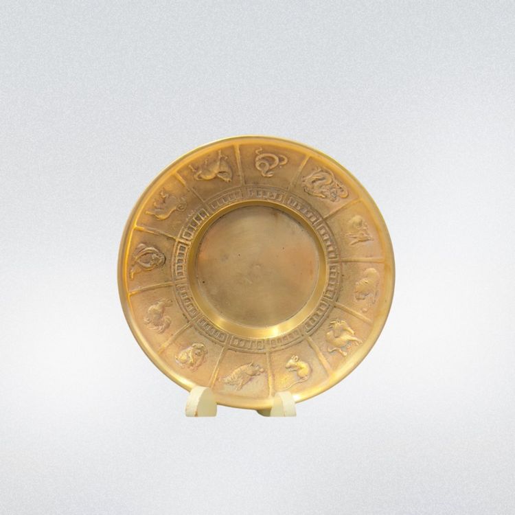 BRASS TRINKET DISH 
Made In Korea