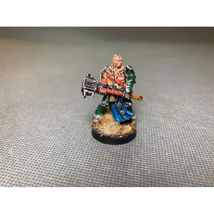 Custom Painted Barbarian: Reaper Pathfinder Bones 89034 Crowe Iconic Bloodrager