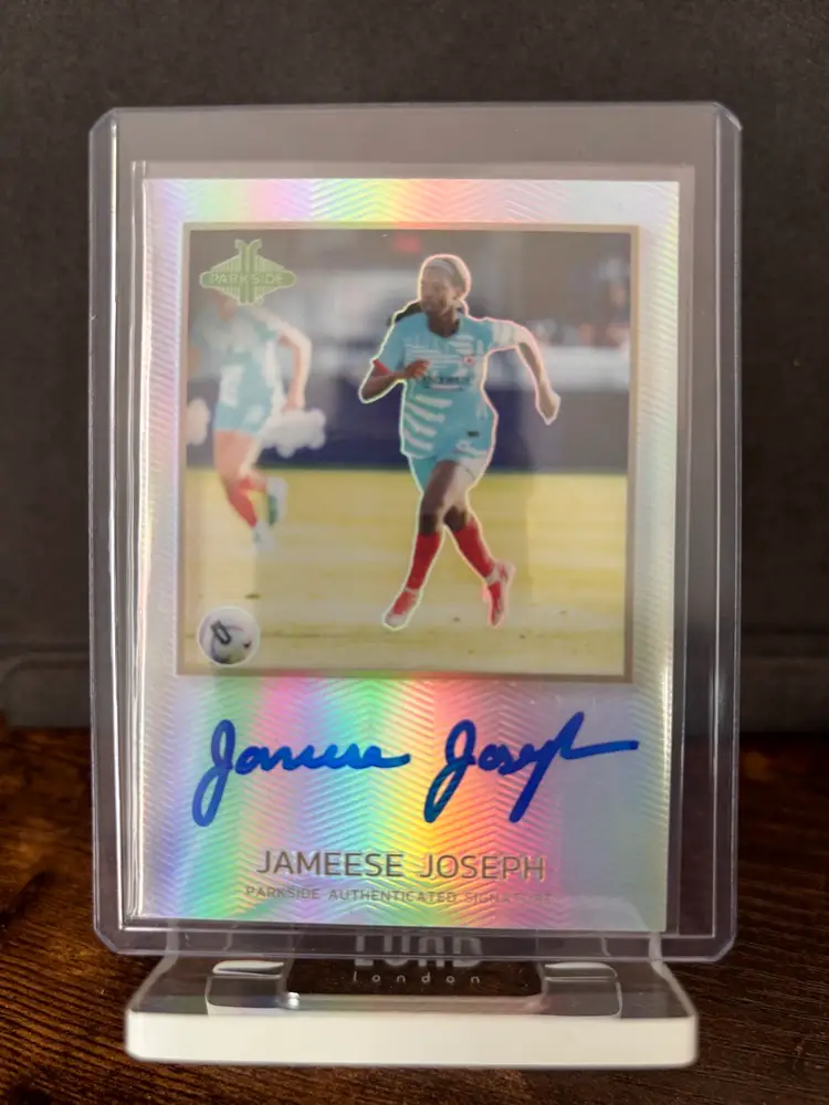 Jameese Joseph - 2024 Parkside Pacific Signature Series, Chicago Red Stars, Soccer Card