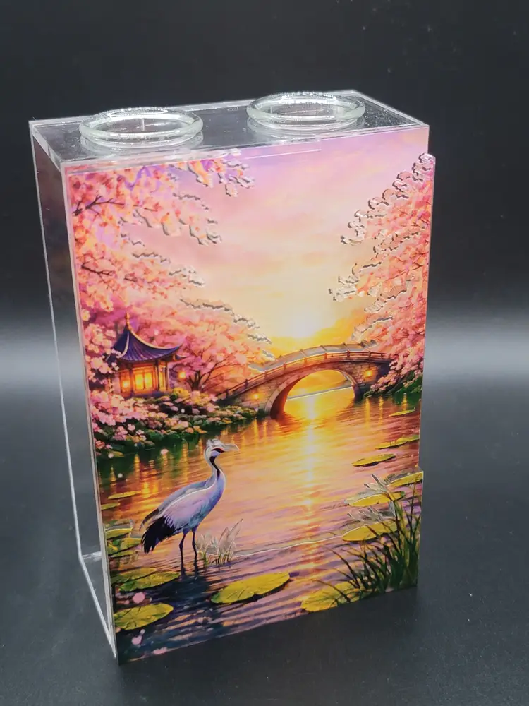 The Crane and the Cherry Blossoms Propogation Station