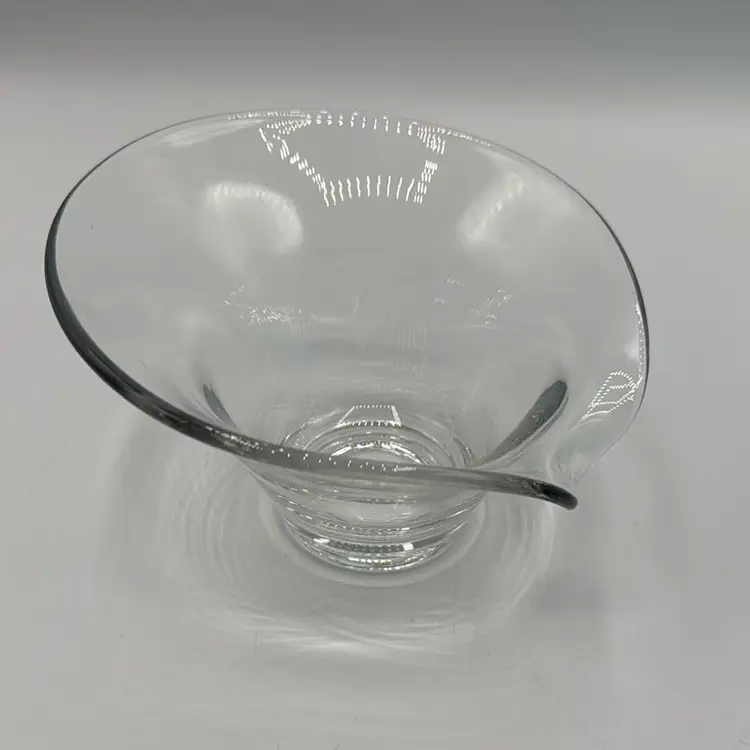 Viking Clear Glass Spouted Bowl JIP