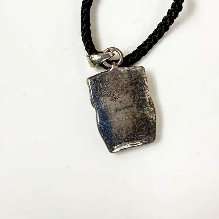 Sterling Silver Electroform Owl Pendant