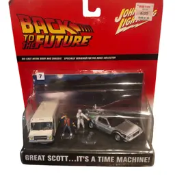 Johnny Lightning 2002 Back To The Future Die Cast-KB Toys