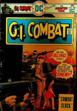 GI Combat 182 Joe Kubert Haunted Tank